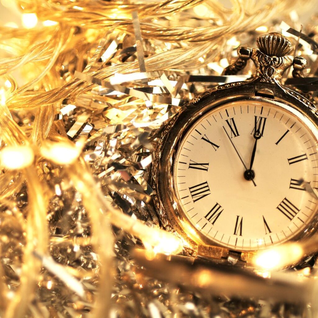 New Year Clock